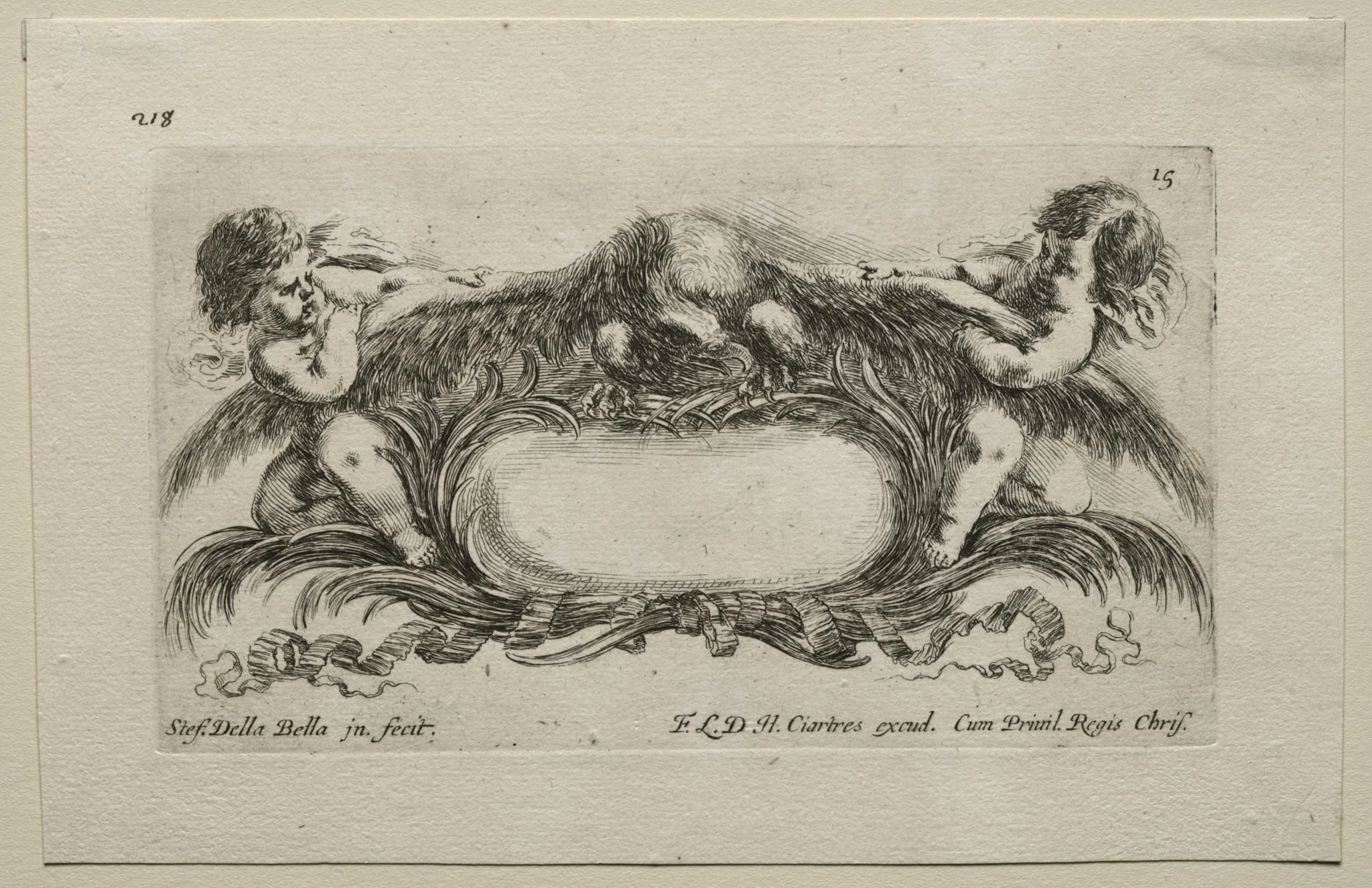 Collection of Various Caprices and New Designs of Cartouches and Ornaments: No 15, detail