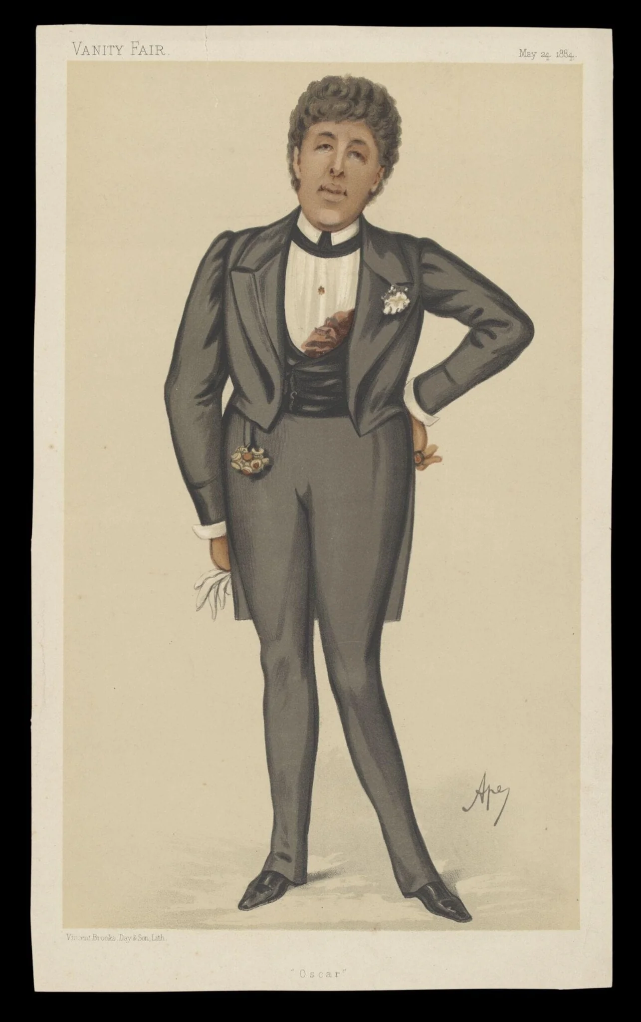 H Beard Print Collection, detail