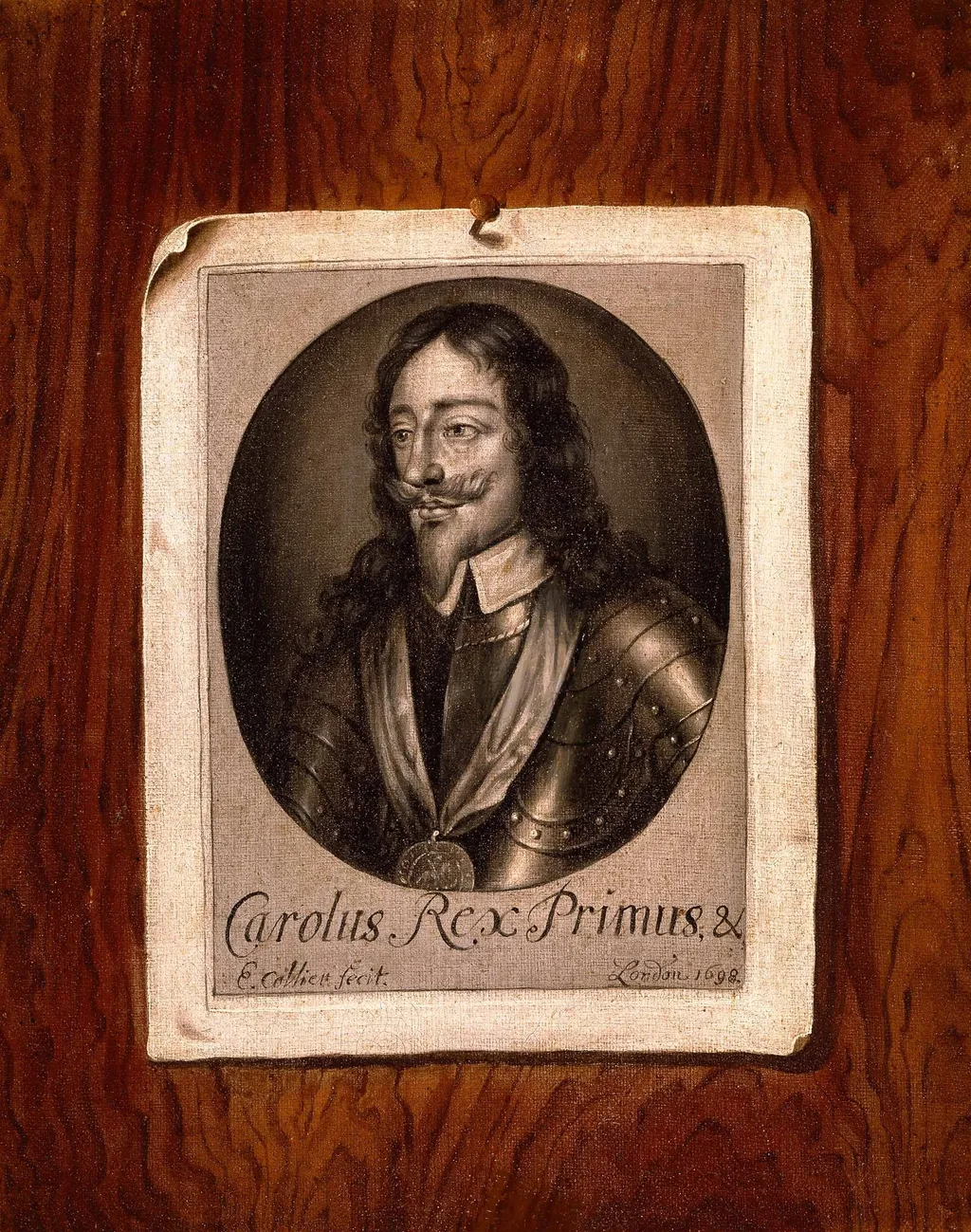 Charles I, by Evert Collier, oil, 1700