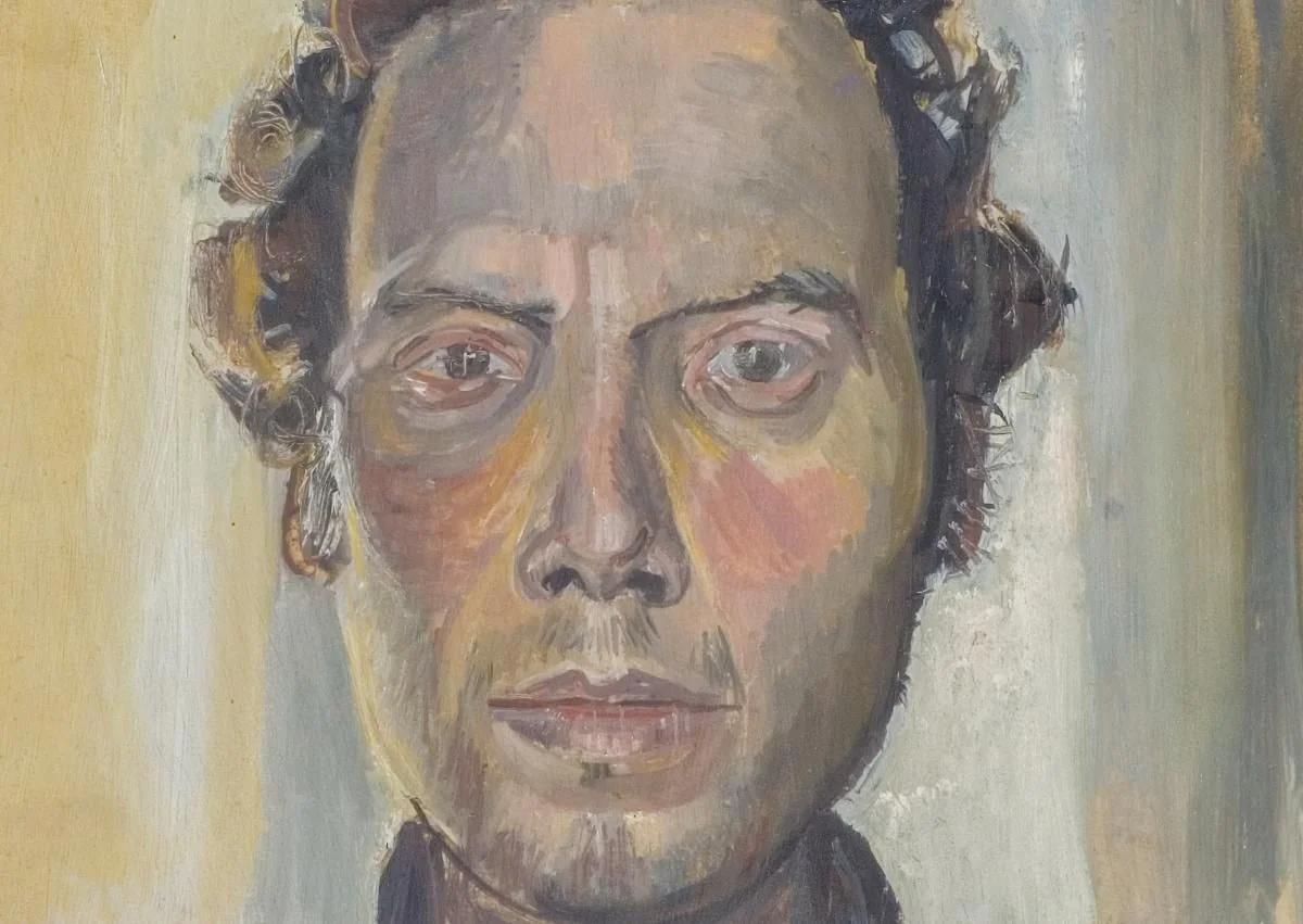 Self portrait, detail