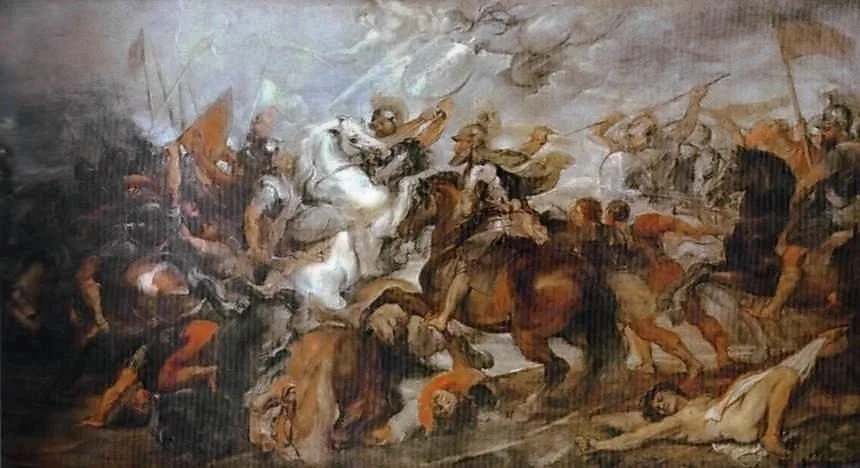 Henry IV at the Battle of Ivry, 14 March 1590, detail