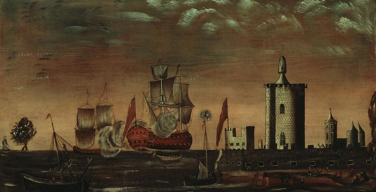 Seascape Fantasy, detail