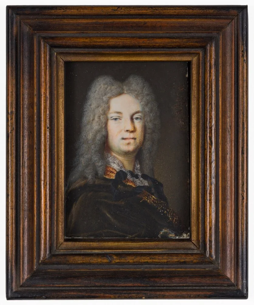 Portrait av Fabian Wrede af Elimä (1694-1768), detail