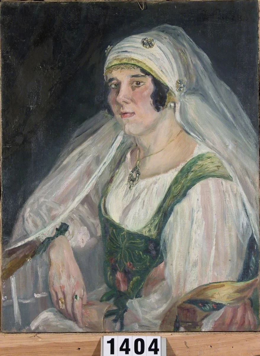 Doamna Schubbe, detail