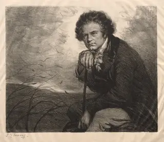 Beethoven, by Samuel Johnson Woolf, 1920