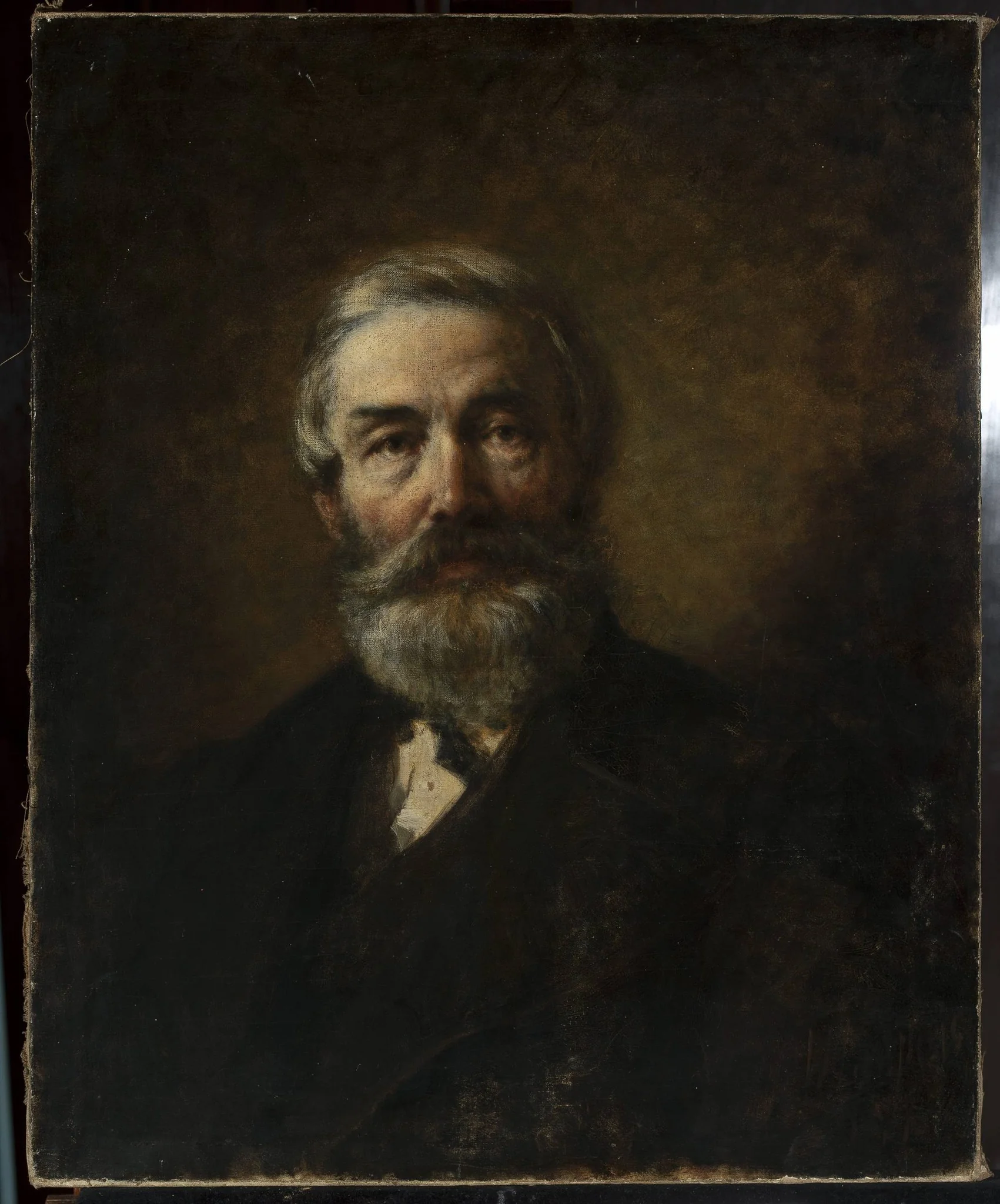 Portrait of a man, detail