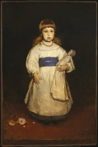 Mary Cabot Wheelwright, by Frank Duveneck, oil, 1892