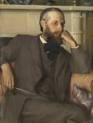 Portrait of Thomas Spring Rice, 2nd Baron Monteagle (1849-1926), by Charles Wellington Furse, oil, 1896