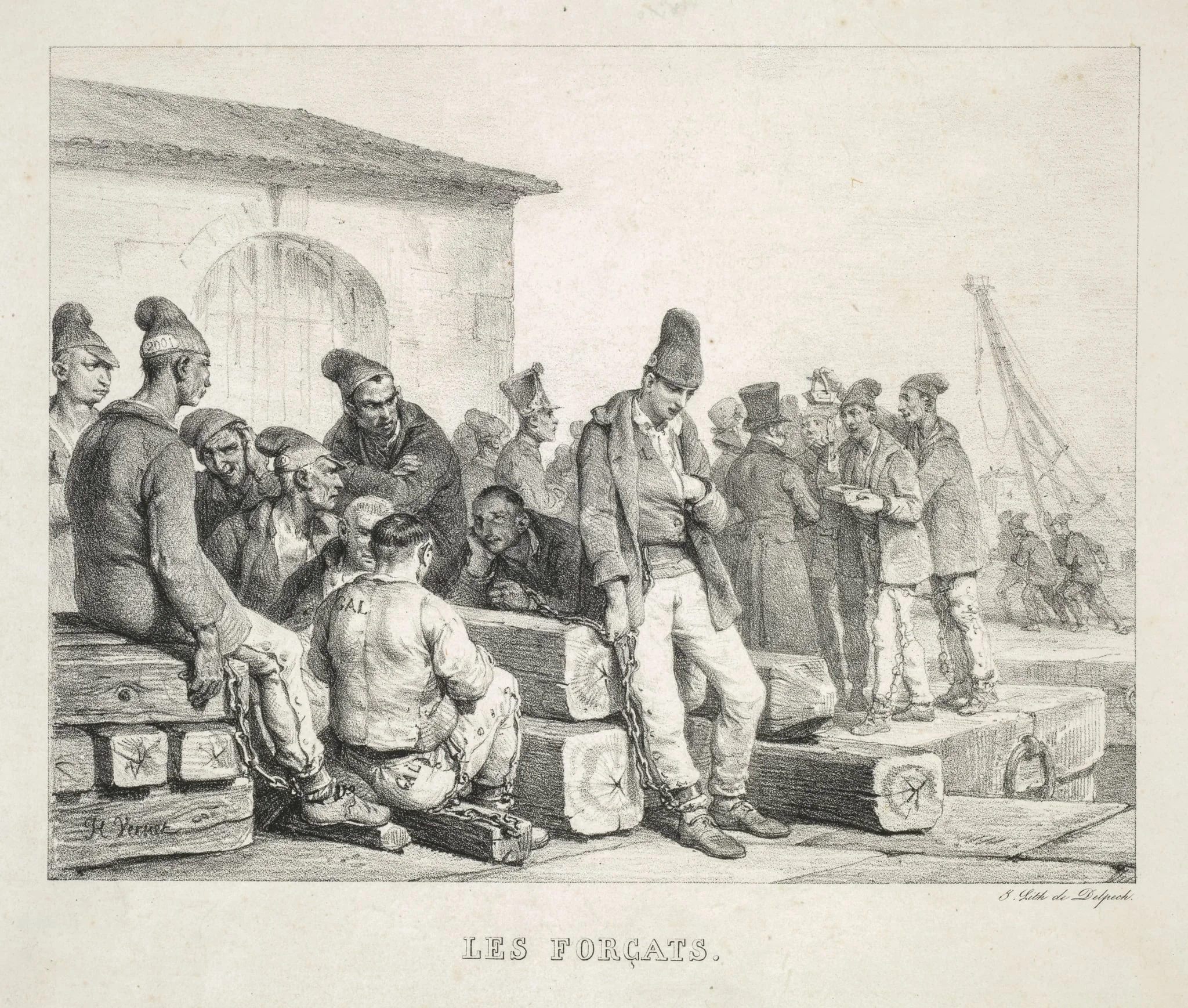 The Convicts, detail