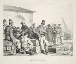 The Convicts, by Horace Vernet, 1826