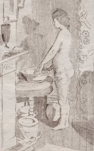 Sally: The Small Plate, by Walter Richard Sickert, 1911