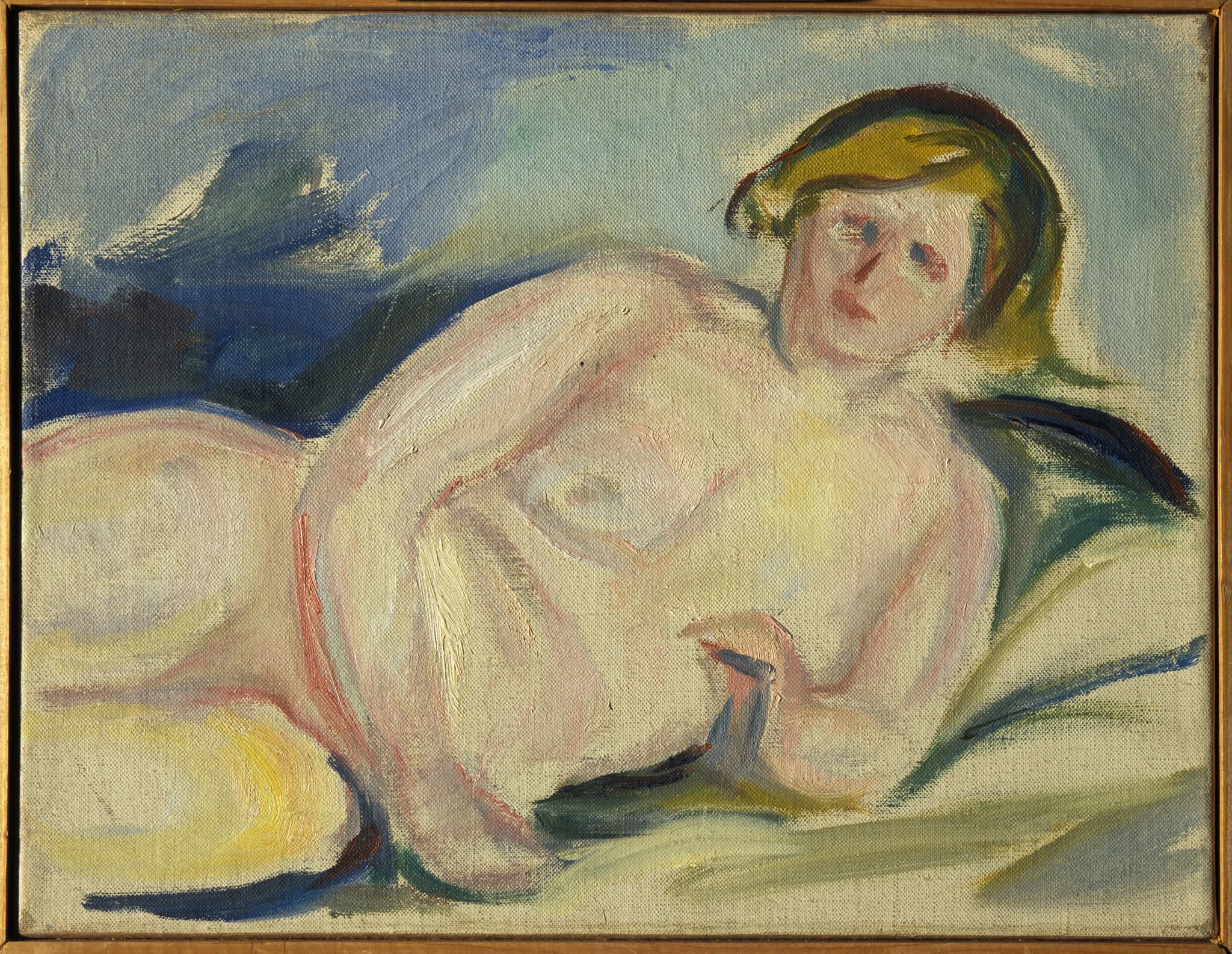 Reclining Nude, detail
