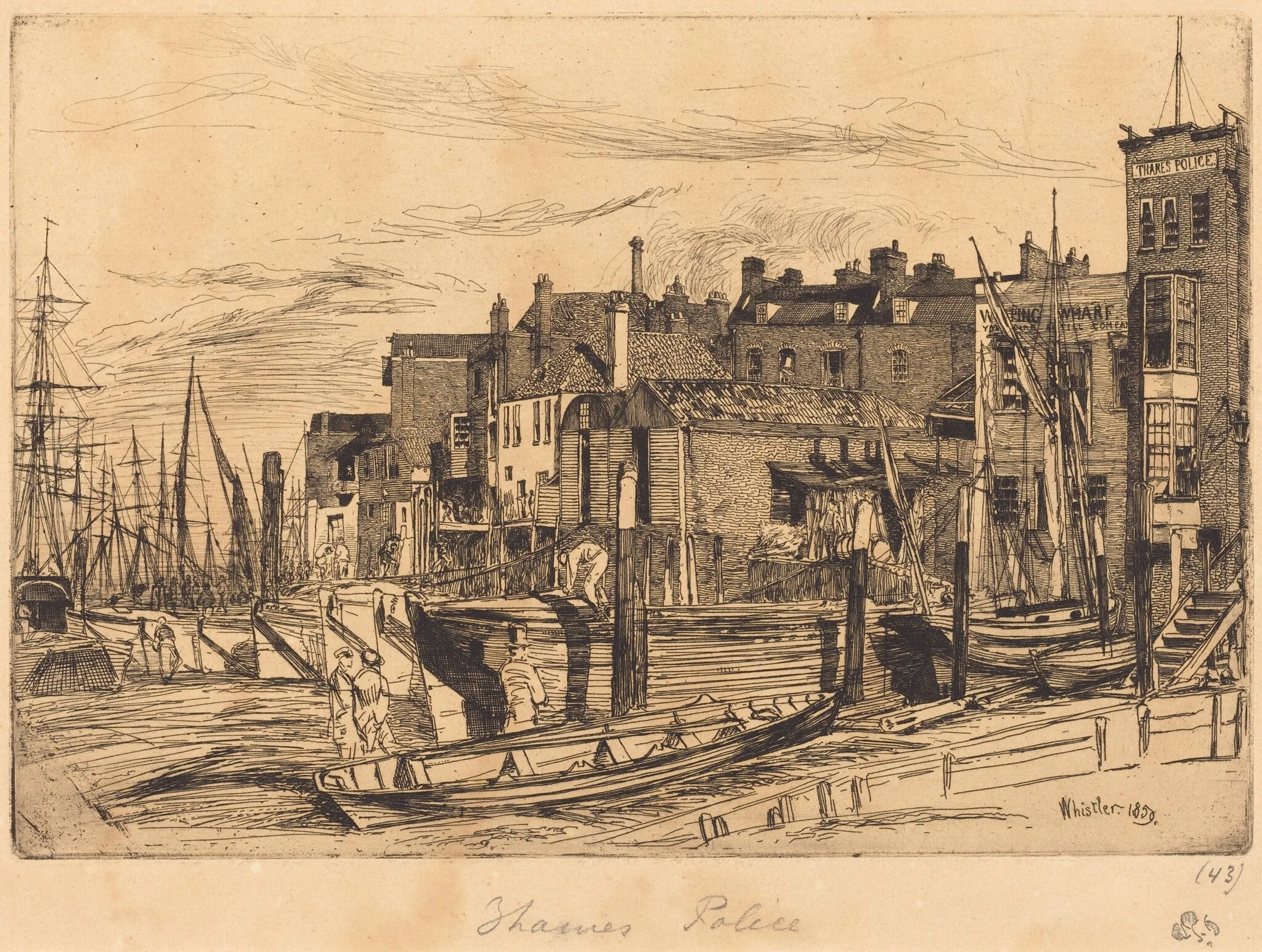 Thames Police, detail