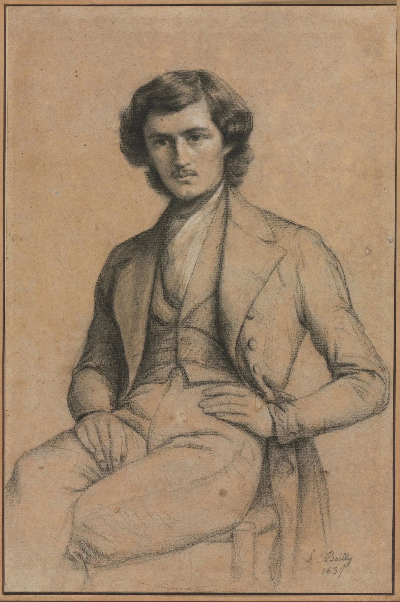 Portrait of a Young Man, detail
