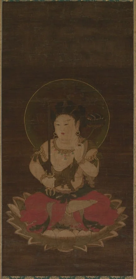 Monju as a Child (Chigo Monju), detail