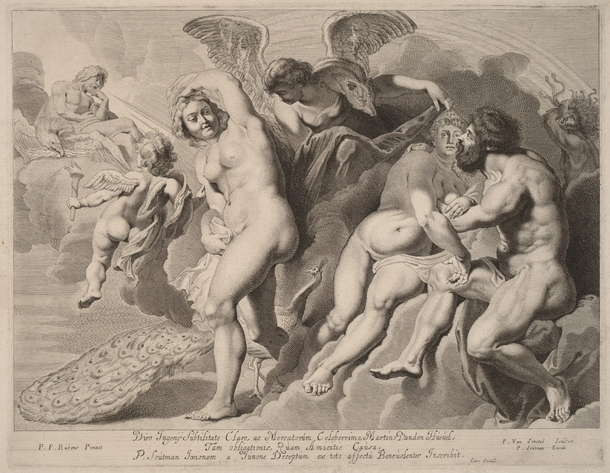 Ixion Deceived by Juno, detail