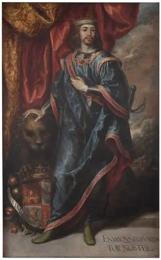 Henry IV, by Alonso del Arco, oil, 1679