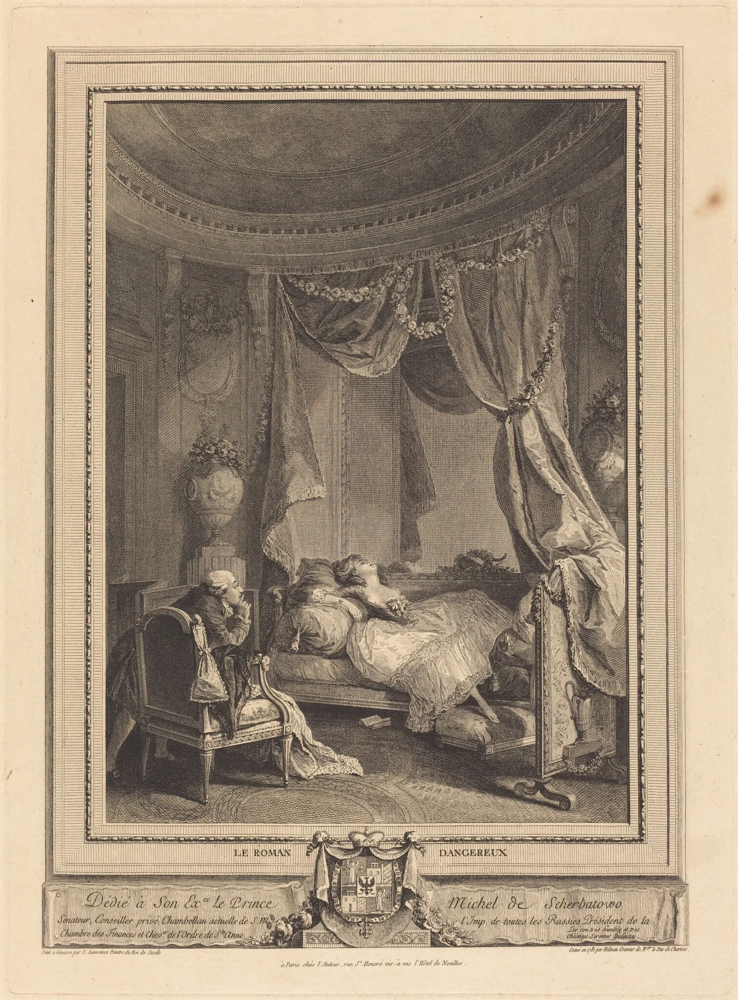 Le roman dangereux, detail