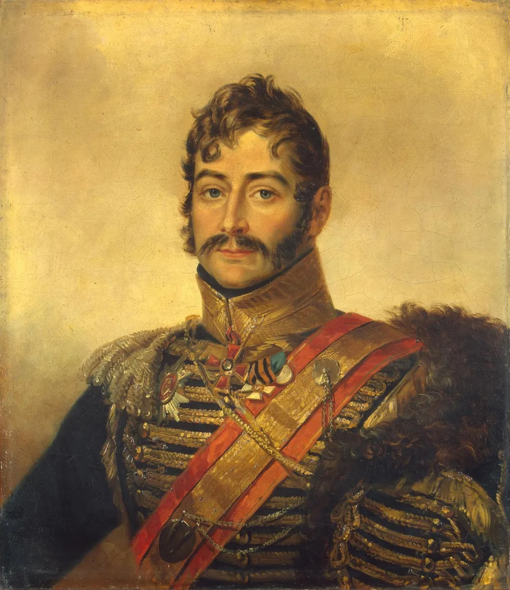 Portrait of Yegor I. Meller-Zakomelsky (1767-1830), by George Dawe, oil, 1823