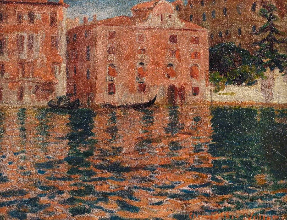 Reflections, Venice, detail