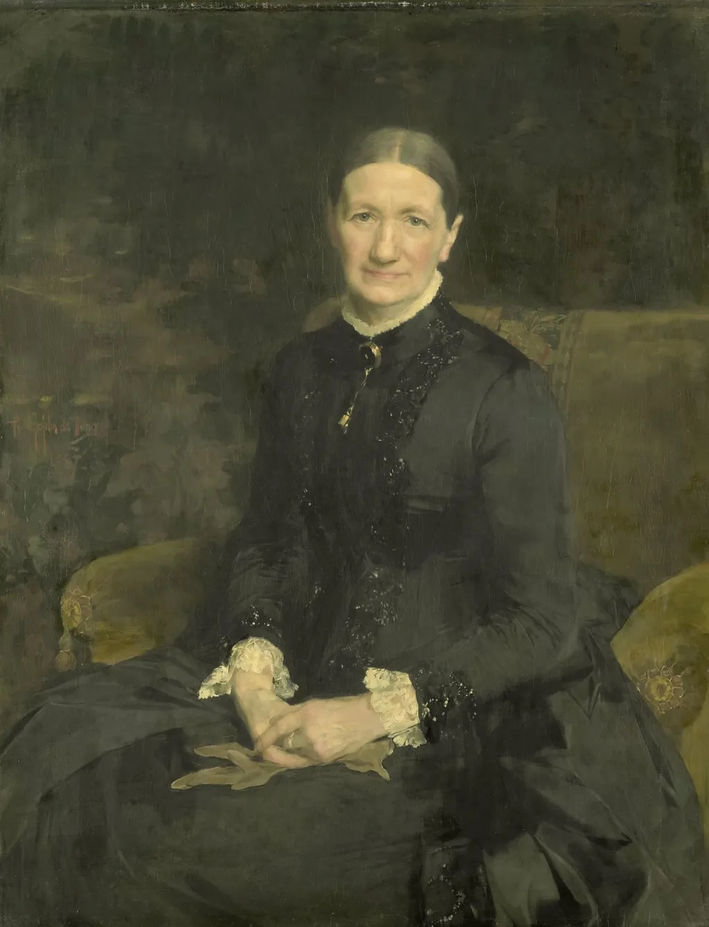 Mrs A.J. Zubli-Maschhaupt, by Pieter de Josselin de Jong, unspecified, 1887