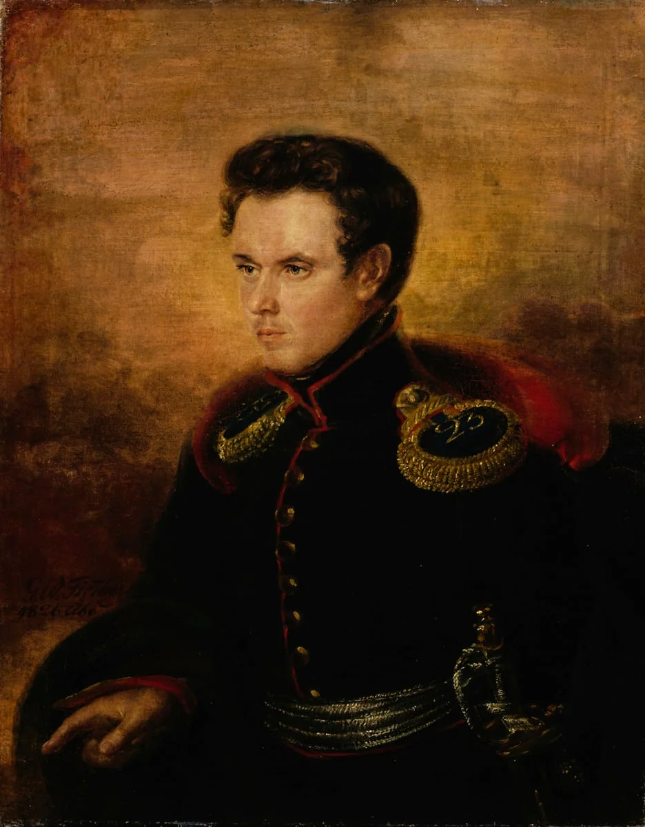 Aliluutnantti Anton af Tengström, detail