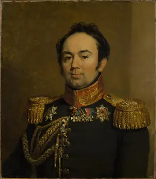 Portrait of Arseny A. Zakrevsky (1783-1865), by George Dawe, oil, 1820