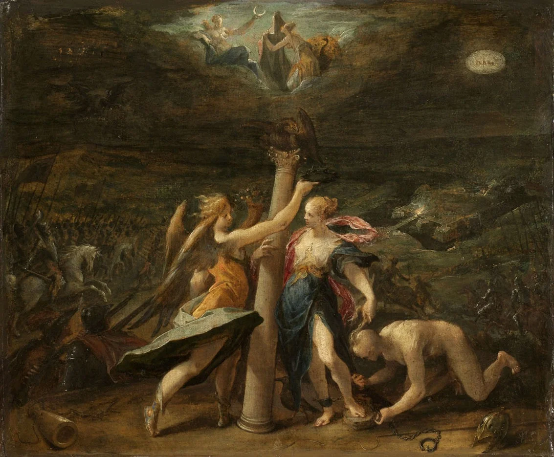 Allegory of the Reconquest of Győr, detail