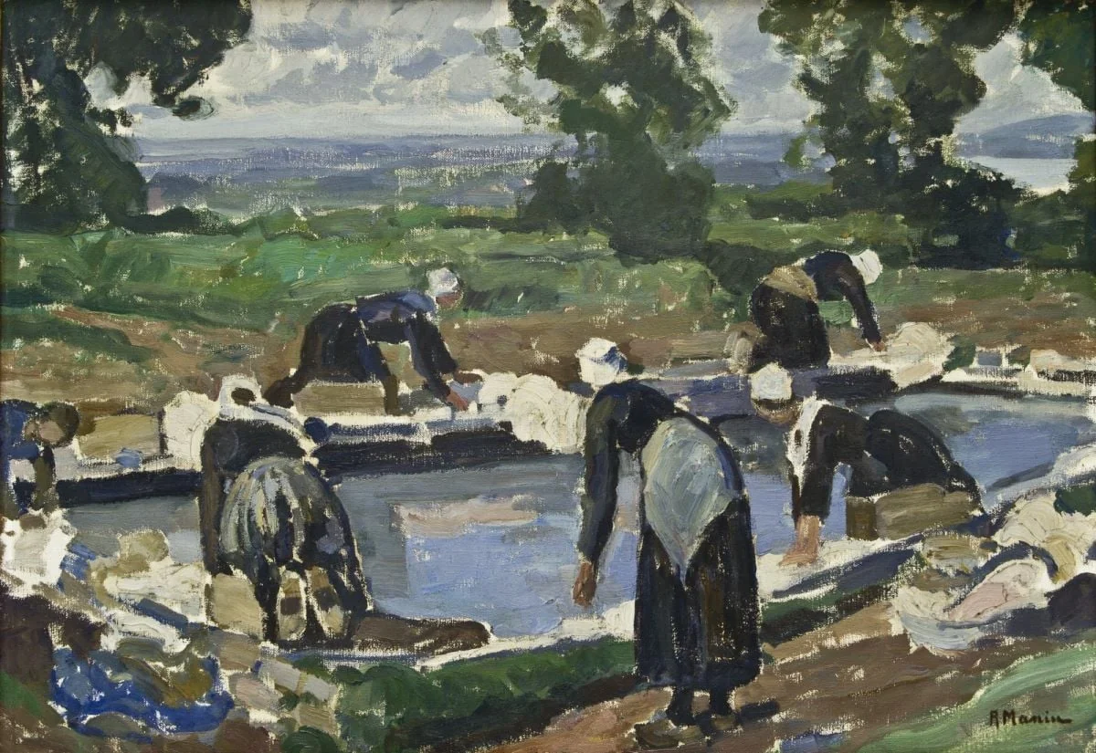 Spălătorese bretone (Plougastel-Daoulas), detail