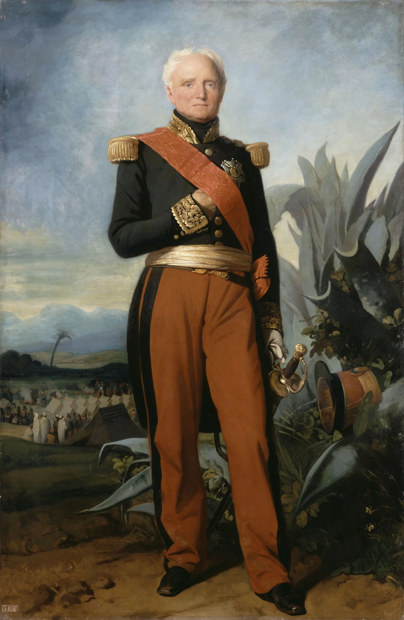 Thomas-Robert Bugeaud de la Piconnerie, duc d'Isly (1784-1849), maréchal de France, detail