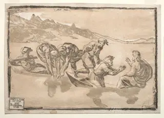 The Miraculous Draught of Fishes, by Raphael, 1509