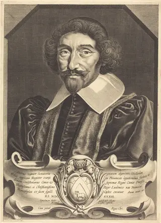 Pierre Seguier, by Michel Lasne, ink, 1633