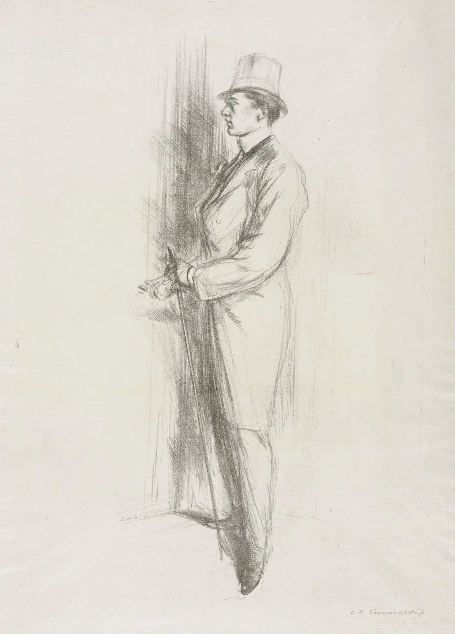 Sir Max Beerbohm, detail