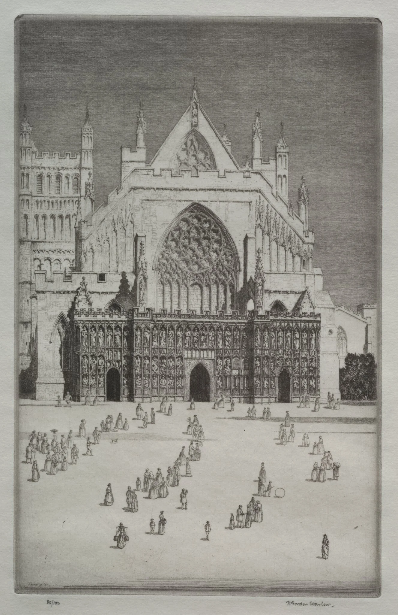 Exeter Cathedral, detail