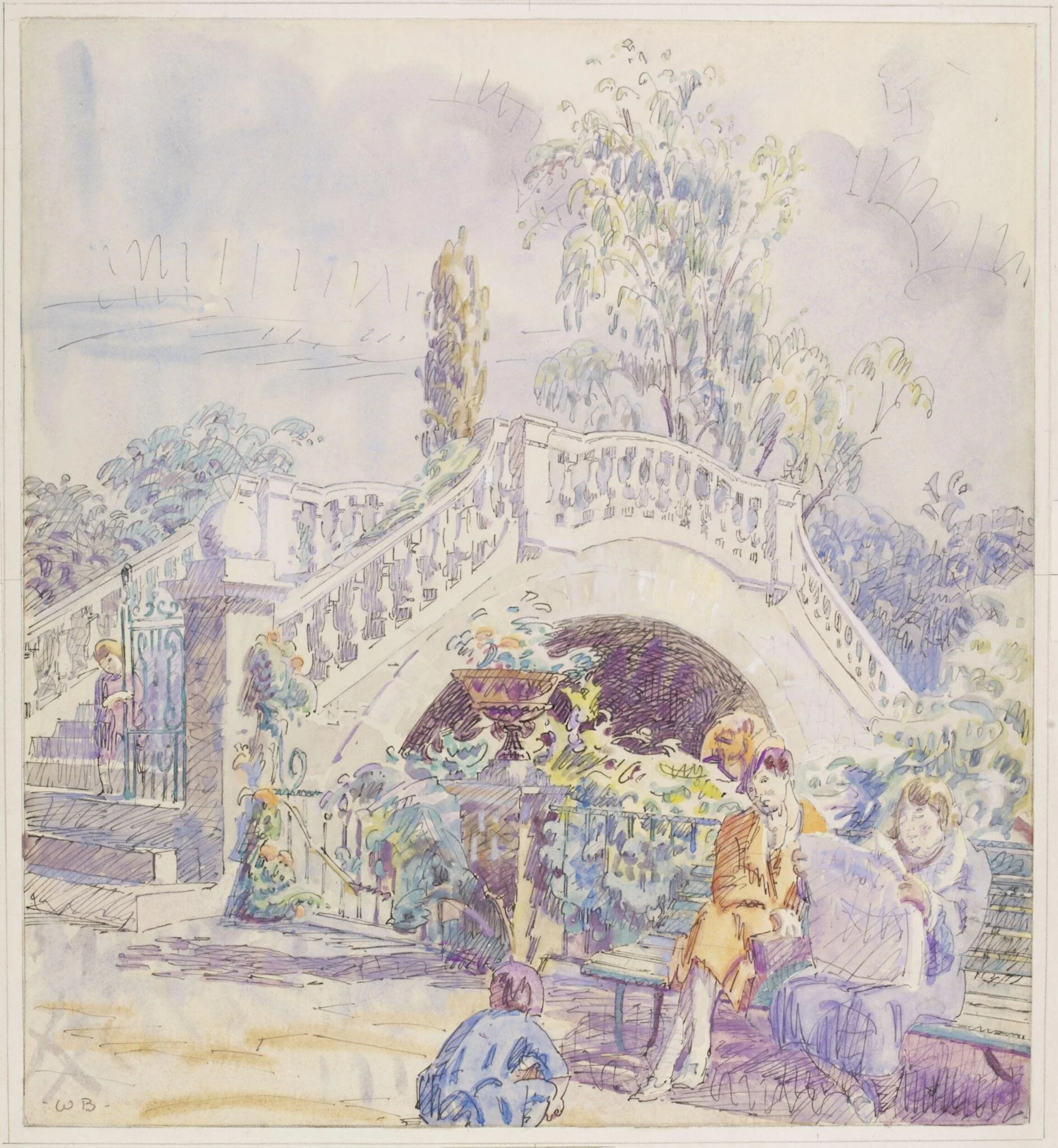 The Garden, York House, Twickenham, detail