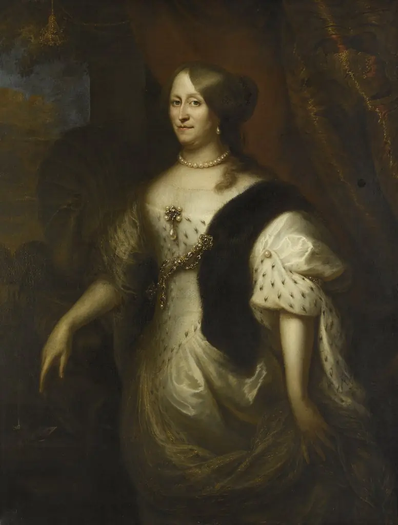Cornelia Teding van Berkhout (1614-80). Wife of Maerten Harpertsz Tromp, by Jan Lievens, oil, 1650