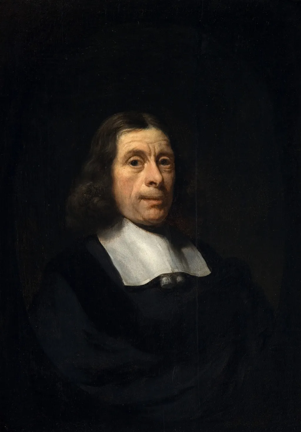 Portrait of a Man, by Nicolaes Maes, oil, 1673