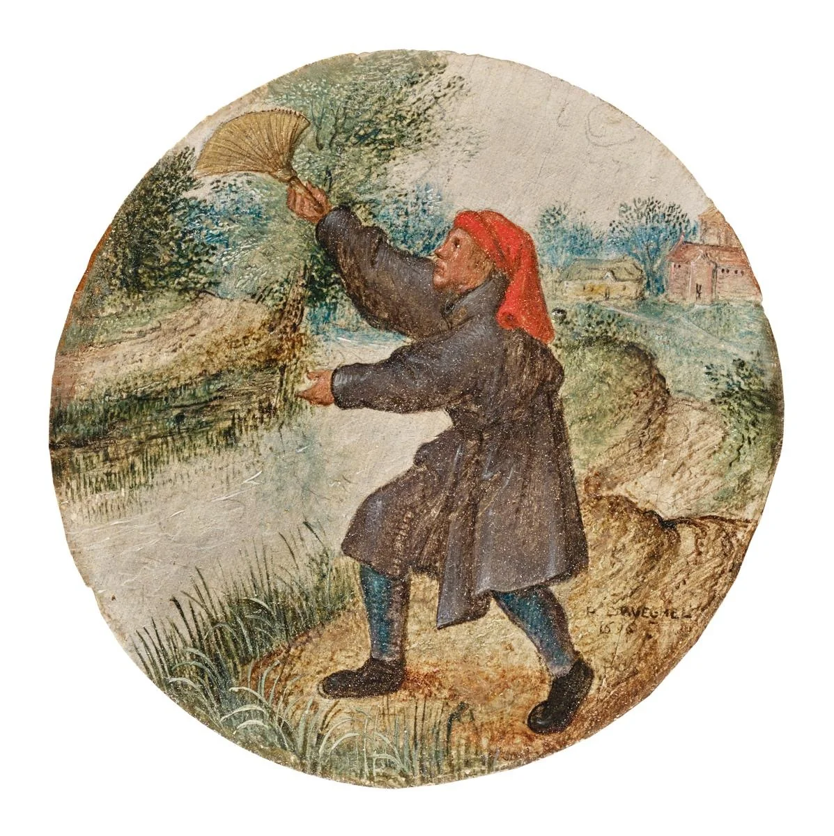 Vier Sprichwörter. Der Neidische, detail