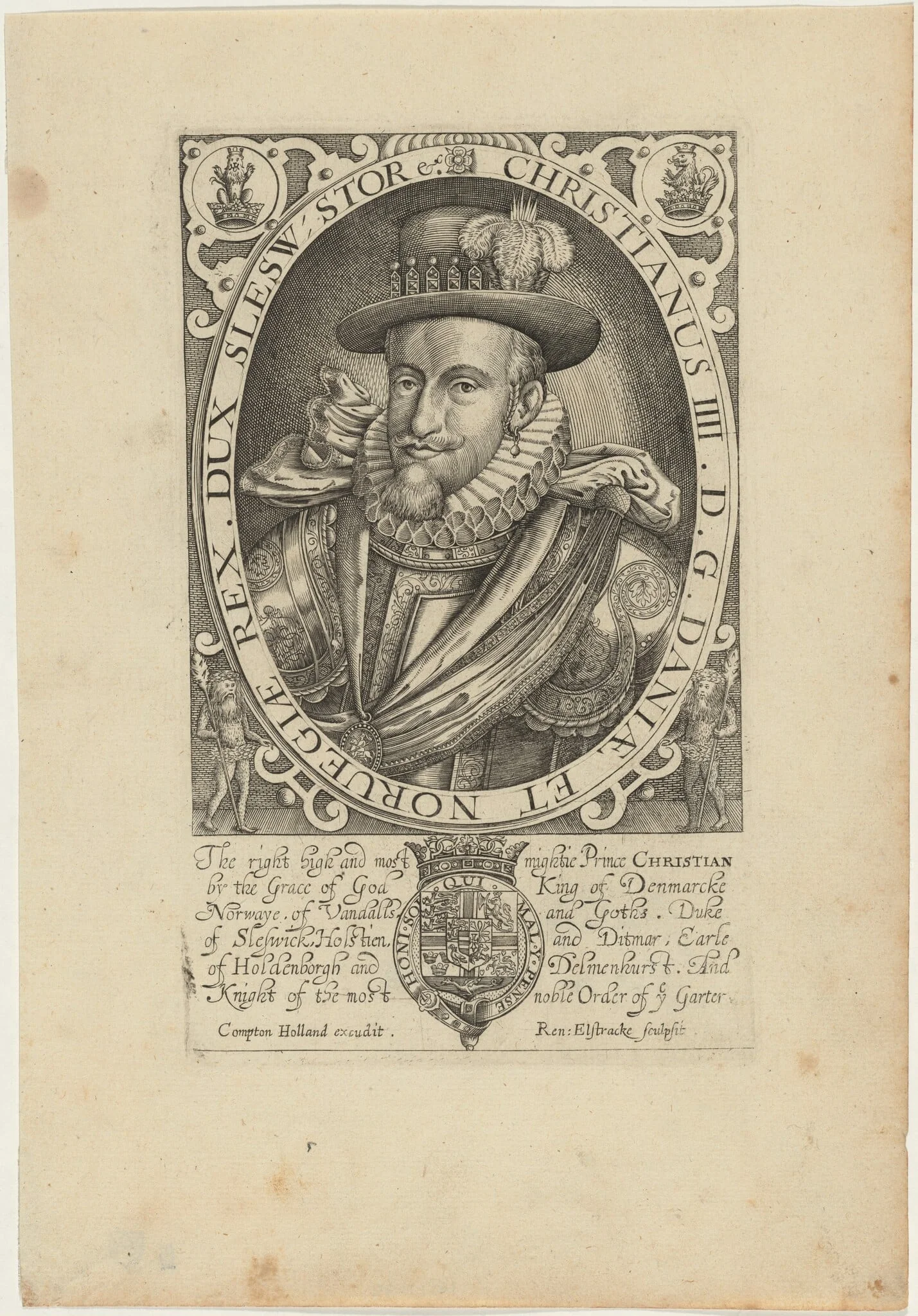 Christian IV of Denmark, detail