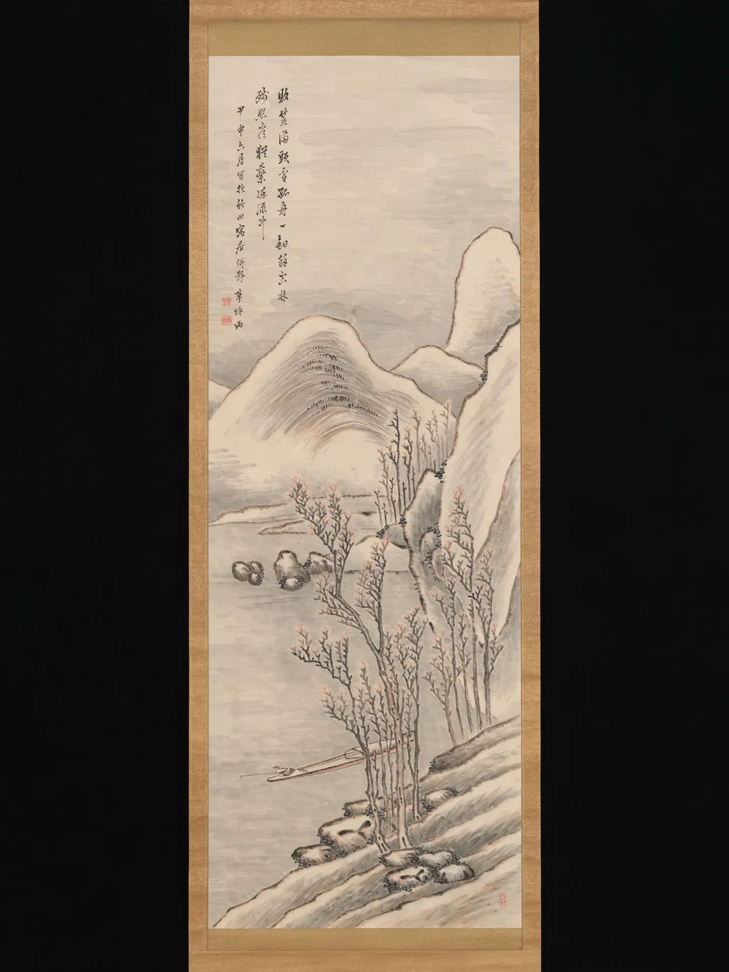 Snowy Landscape, by Takahashi Sōhei, unspecified, 1824