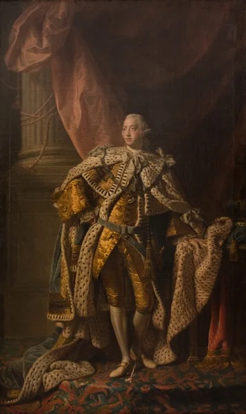 George III of England, detail