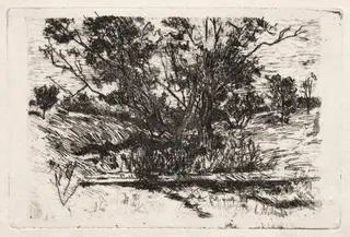 Landscape near Cincinnati, by John Henry Twachtman, 1879