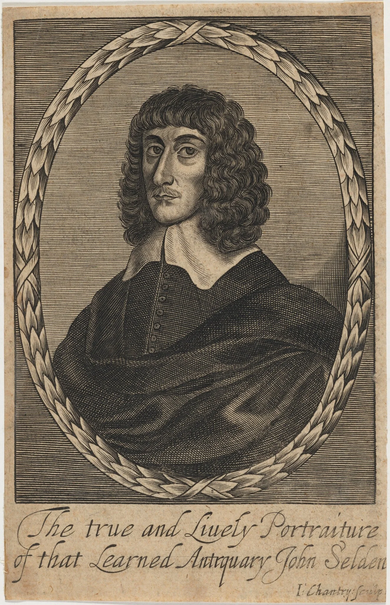John Selden, Jurist and Antiquary, detail