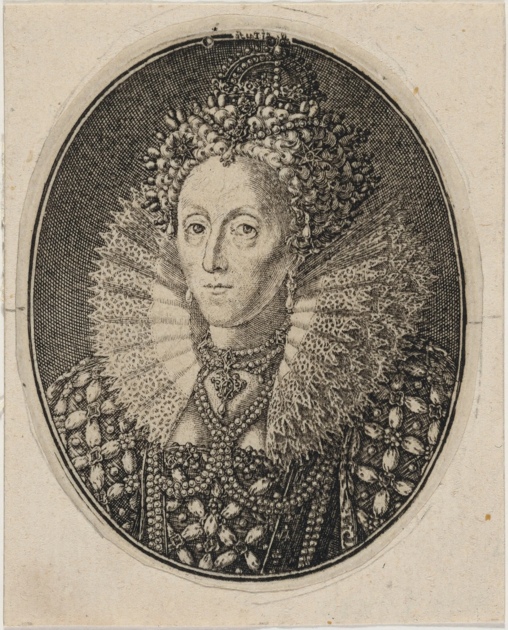 Elizabeth, Queen of England, detail