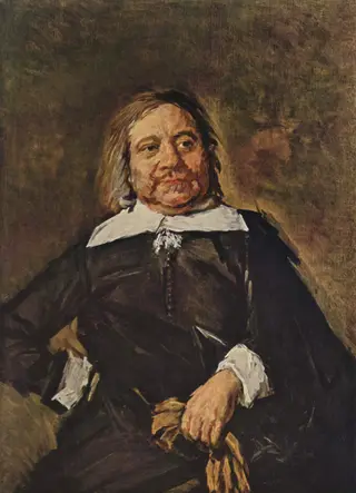 Portrait of Willem Croes, by Frans Hals, oil, 1658