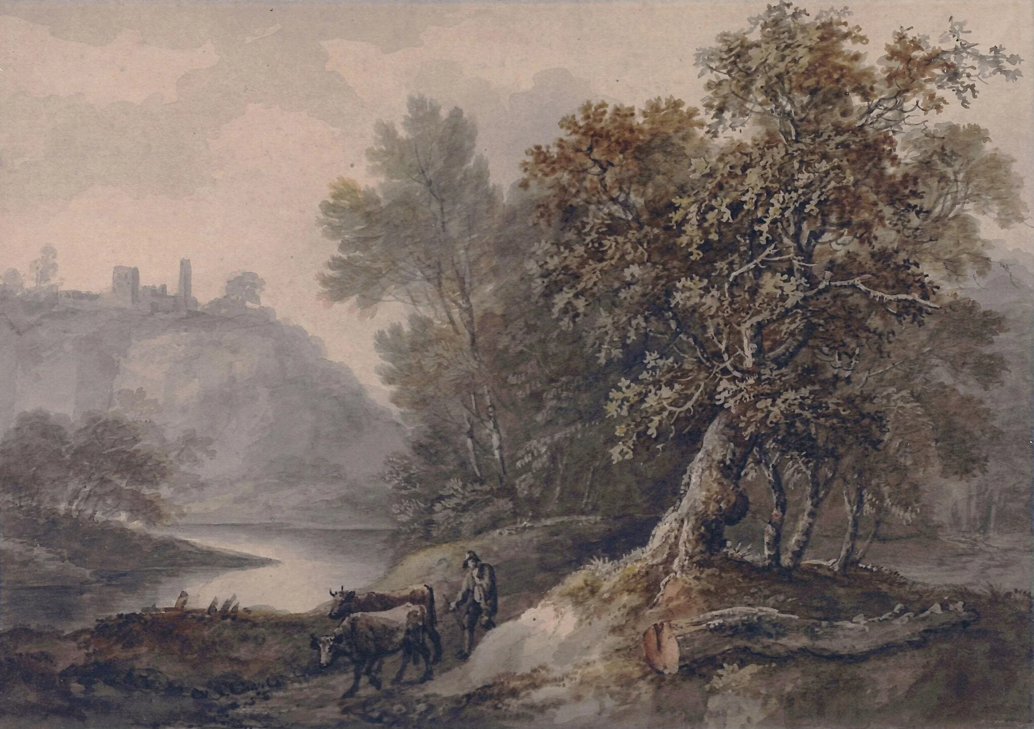 Bath Landscape, detail