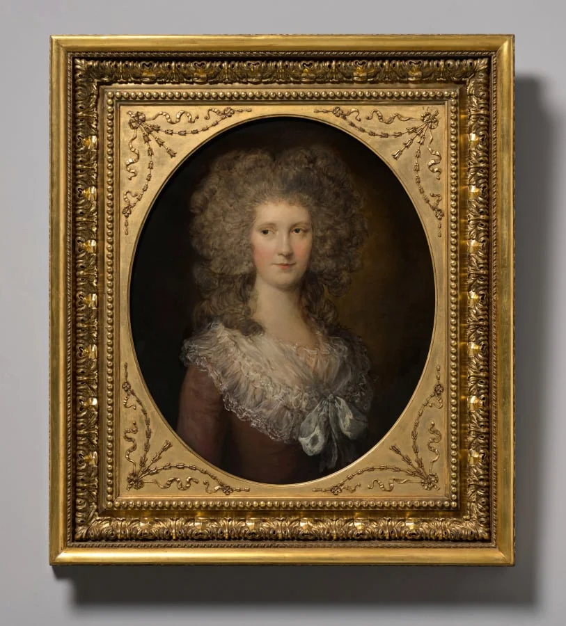 Portrait of Mary Anne Jolliffe, detail