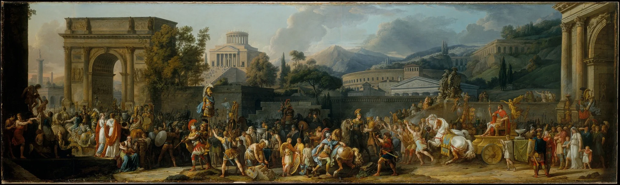 The Triumph of Aemilius Paulus, detail
