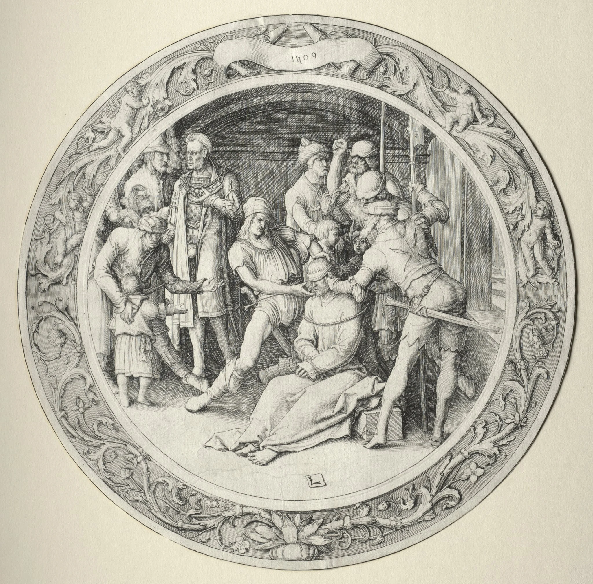 The Round Passion: Ecce Homo, detail