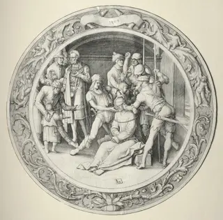 The Round Passion: Ecce Homo, by Lucas van Leyden, 1509